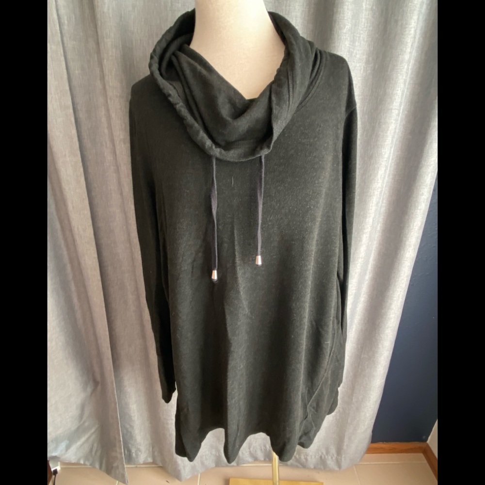 Casual cowl neck tunic